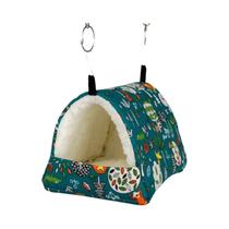 Mini Tapete para Gaiola de Coelho, Esquilo, Cobaia e Hamster - Estampa de Pássaros Fofos