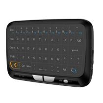 Mini teclado Air Mouse sem fio H18+ Full Touch 2,4 GHz