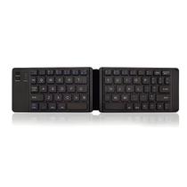 Mini teclado bluetooth B033, dobrável, sem fio, com touchpad, para windows, android, ios, tablet, ip Mini teclado bluetooth B033, dobrável, sem fio, com touchpad, para windows, android, ios, tablet, ip