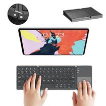 Mini Teclado Bluetooth Dobrável Para Tablet Celular Tv Abnt1