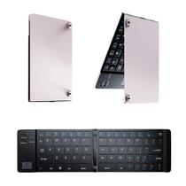 Mini Teclado Bluetooth Dobrável Universal Portátil, Leve e Prático
