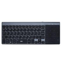 Mini Teclado Bluetooth Oex Tc503 Premium Touchpad Chumbo