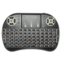 Mini Teclado Bluetooth Portátil para Smart TV com LED Mini Teclado Bluetooth Portátil para Smart TV com LED