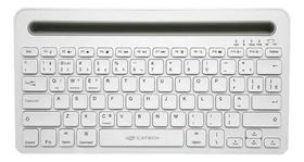 Mini Teclado Bluetooth Recarregável C3Tech K-BT100WH ABNT2 Branco