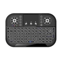 Mini teclado bluetooth sem fio e com touchpad de 2.4ghz - Lelong max