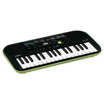 Mini Teclado Casio Infantil 32 Teclas Arranjador SA46 Verde