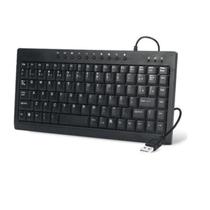 Mini Teclado com fio USB Qwerty para Notebook e Computador Abnt2