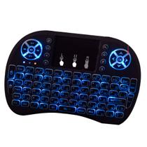 Mini Teclado com Mouse e Compatível com Console Ideal para Videogame e Dispositivo