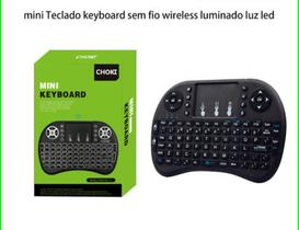 Mini teclado com Mouse wireless choki