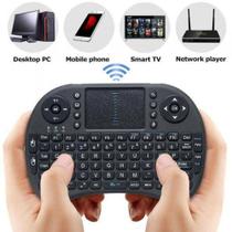 Mini teclado com touchpad para smart tv wireless 2.4g - exbom - bk-bti8