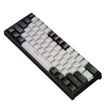 Mini teclado compacto de 61 teclas retroiluminado RGB com interruptores azuis