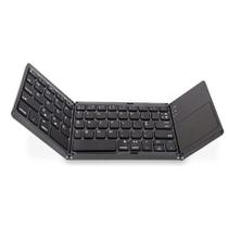Mini Teclado Dobrável Bluetooth Com Touchpad Sem Fio Abnt Ç Mini Teclado Dobrável Bluetooth Com Touchpad Sem Fio Abnt Ç