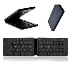 Mini Teclado Dobrável de Bolso Para Celular Tablet e Notebook com Ç