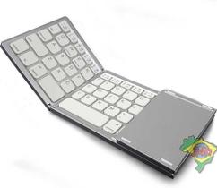 Mini Teclado Dobrável Portátil Touchpad Adequado Tablet