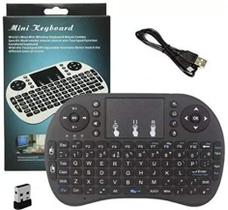 Mini Teclado E Controle Remoto Touchpad Para Tv Pc E Games Mini Teclado E Controle Remoto Touchpad Para Tv Pc E Games