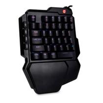 Mini Teclado Gamer Barato Mecânico Shuriken Rgb Dazz