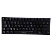 Mini Teclado Gamer Mecanico Ziggy Abnt OEX Game TC607 Preto