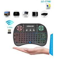 Mini Teclado Keyboard Wireless Sem Fio Com Bateria Recarregável e Token USB Mini Teclado Keyboard Wireless Sem Fio Com Bateria Recarregável e Token USB