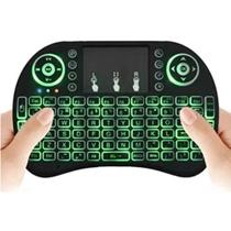 Mini Teclado Led Wireless 3 Cores Touch Pad Celular Pc Bom