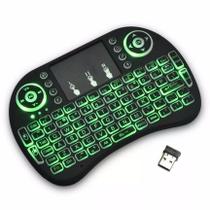 Mini Teclado Led Wireless 3 Cores Touch Pad Celular Pc Tv Mini Teclado Led Wireless 3 Cores Touch Pad Celular Pc Tv
