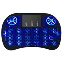 Mini Teclado Mouse Touch Sem Fio Wireless Com Luz Backlit