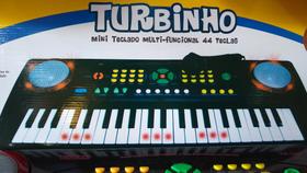 Mini Teclado mult- Funcional 44 teclas - Tirbinho