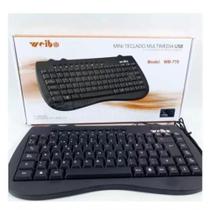 Mini Teclado Multimedia Usb Preto