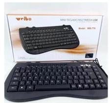 Mini Teclado Multimedia Usb Preto - Keyboard