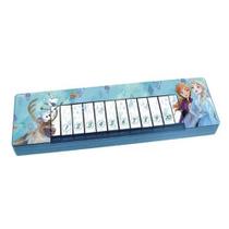 Mini Teclado Musical Piano Infantil Disney Frozen 10 Teclas