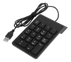 Mini Teclado Numerico Slim Com Fio Kapbom - Ka-665