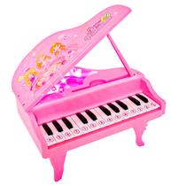 Mini Teclado Pianinho Infantil das Princesas Cor De Rosa Meninas Dm Toys