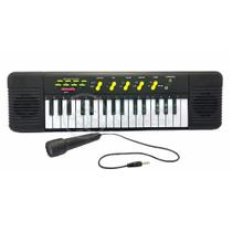 Mini Teclado Piano 32 Teclas Musical Karaokê E Microfone - SMART BRACELET