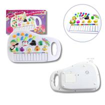 Mini Teclado Piano Musical Infantil Fazendinha Som Animais Para Criança Menino Menina Musicas Bebê - GiftUtil