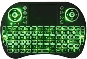 Mini Teclado Sem Fio Iluminado