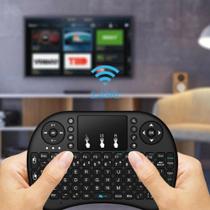 Mini Teclado Sem Fio, LED, Smart Tv Media Player Pc Video game - BoxFastTech
