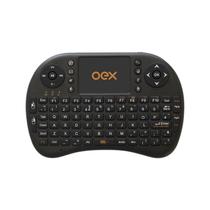 Mini Teclado Sem Fio Para Smart Tv Air Mouse Touch Oex Ck103 Mini Teclado Sem Fio Para Smart Tv Air Mouse Touch Oex Ck103
