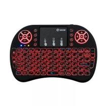 Mini Teclado Sem Fio Smart Tv Media Player Pc Video game