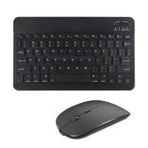 Mini Teclado sem fio Via Bluetooth e Mouse, Para , Tablet, Celular