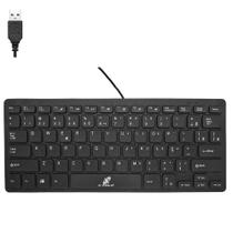 Mini Teclado Slim USB Preto XC-Tec-02 Teclas Silenciosa Mini Teclado Slim USB Preto XC-Tec-02 Teclas Silenciosa