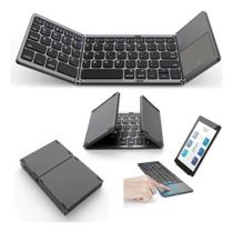 Mini Teclado Touch Dobrável Bluetooth Para Celular e Tablet Mini Teclado Touch Dobrável Bluetooth Para Celular e Tablet