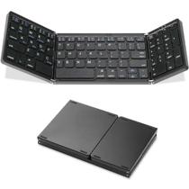 Mini Teclado Touch Dobrável Bluetooth Para