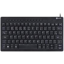 Mini teclado usb chocolate multimidia dynamic flat abnt2 1.8m preto - dt110