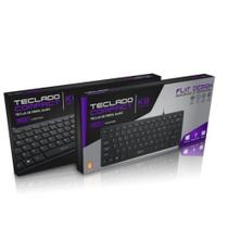 Mini teclado USB compacto de Membrana teclas de Baixa Altura K8 GB54428