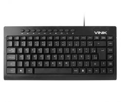 Mini Teclado USB Multimidia Dynamic 10 Teclas Multimidia ABNT2 Cabo 1.8M - Vinik - DT111