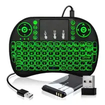 Mini Teclado Usb Wireless Touchpad Sem Fio Android Tv Smart