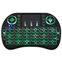 Mini Teclado Wireless Touch Pad Pc Android Tv Smart Com Led