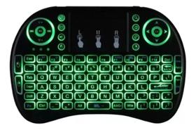 Mini Teclado Wireless Touch Para Celular Pc Android Tv Smart