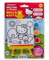 Mini Tela de Pintura com Cavalete Hello Kitty Mini Tela de Pintura com Cavalete Hello Kitty