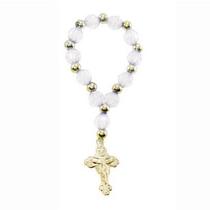 Mini terço pérolas- 50 unidades