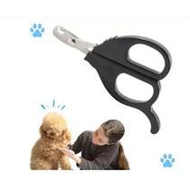 Mini Tesoura Corte Cortador de Unhas para Cachorro com Dedeira
